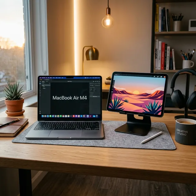 MacBook Air M4 или iPad Pro M4: Что выбрать для работы и учебы?