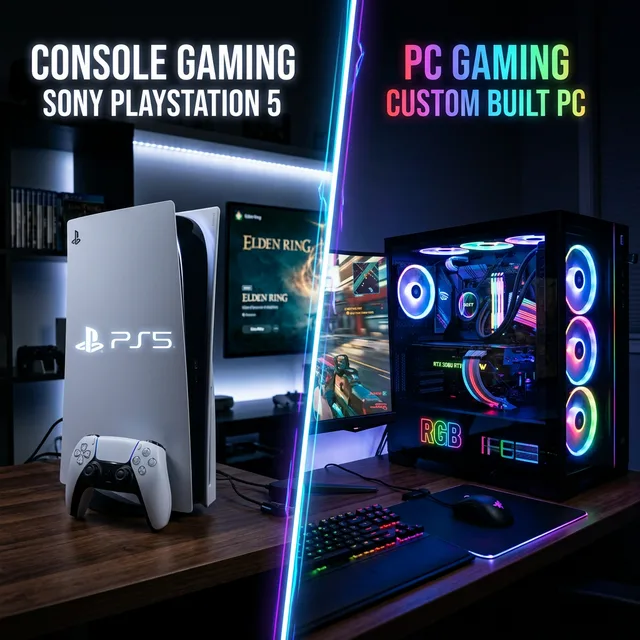 PlayStation 5 Pro или мощный игровой ПК в 2026 году: Что выгоднее купить геймеру в СПб?