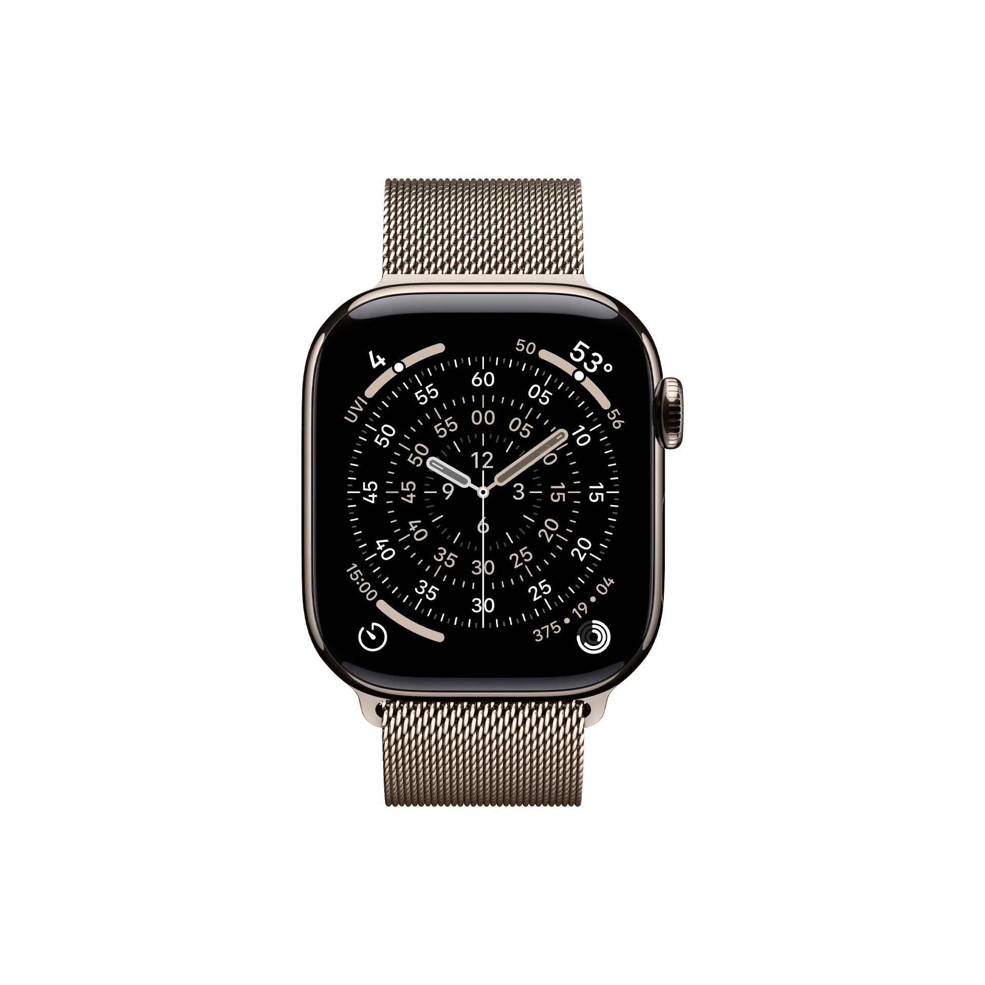 Apple Watch Series 11, титан Natural Titanium