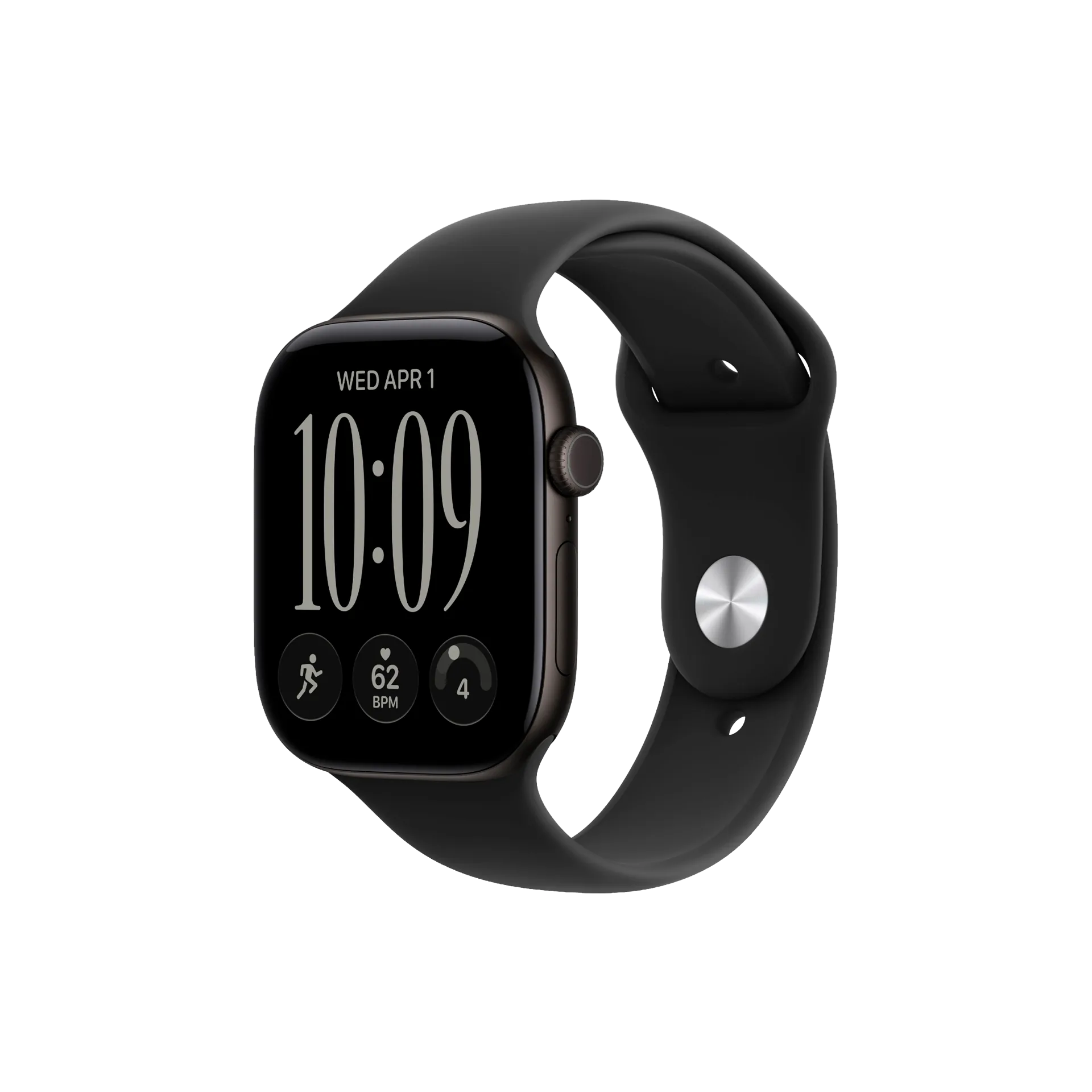 Apple Watch Series 12, алюминий Black | Black