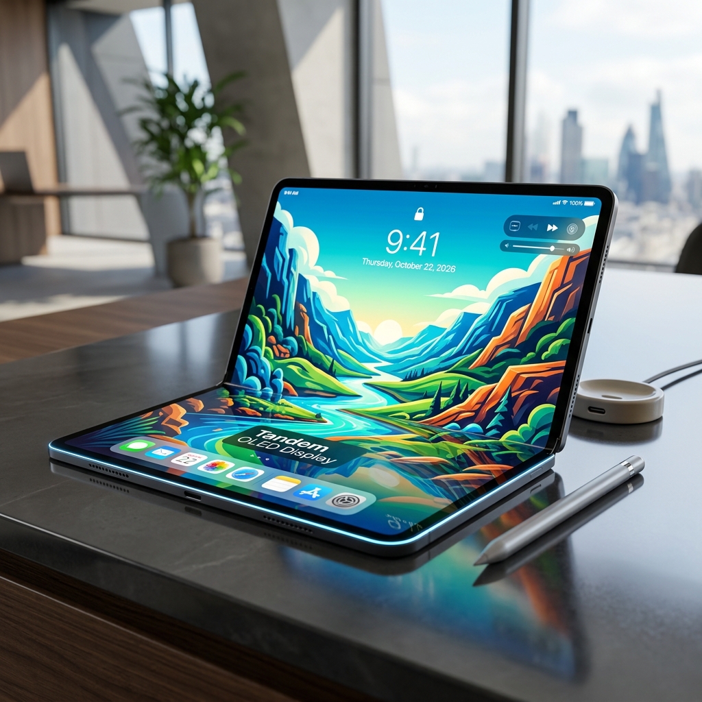 iPad Fold: Первый складной гаджет от Apple